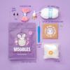 imageThe Woobles Beginners Crochet Kit with Easy Peasy Yarn as seen on Shark Tank Bundle  with StepbyStep Video Tutorials  Kiki The Chick and JoJo The Bunny