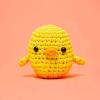 imageThe Woobles Beginners Crochet Kit with Easy Peasy Yarn as seen on Shark Tank Bundle  with StepbyStep Video Tutorials  Kiki The Chick and JoJo The Bunny