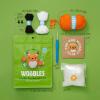 imageThe Woobles Crochet Kit for Beginners  Easy Arts and Crafts Knitting ampamp Crochet Animals Kit As Seen On Shark Tank  Sebastian The LionFelix The Fox