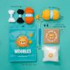 imageThe Woobles Crochet Kit for Beginners  Easy Arts and Crafts Knitting ampamp Crochet Animals Kit As Seen On Shark Tank  Sebastian The LionSebastian The Lion