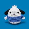 imageThe Woobles Hello Kitty Crochet Kit  Beginners Wooble Crochet Animal Kit Crafts with Easy Peasy Yarn as seen on Shark Tank  with StepbyStep Video Tutorials KeroppiPochacco