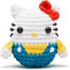 imageThe Woobles Hello Kitty Crochet Kit  Beginners Wooble Crochet Animal Kit Crafts with Easy Peasy Yarn as seen on Shark Tank  with StepbyStep Video Tutorials KeroppiHello Kitty