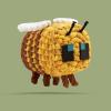 imageThe Woobles Minecraft Crochet Kit  Beginner Crochet Kit for Adults ampamp Kids Easy Knitting Kit with Woobles Yarn DIY Crafts Crochet Animals Minecraft Toys Gift for Gamers ampamp Crafters BeeBee