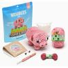 imageThe Woobles Minecraft Crochet Kit  Beginner Crochet Kit for Adults ampamp Kids Easy Knitting Kit with Woobles Yarn DIY Crafts Crochet Animals Minecraft Toys Gift for Gamers ampamp Crafters BeePig