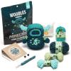 imageThe Woobles Minecraft Crochet Kit  Beginner Crochet Kit for Adults ampamp Kids Easy Knitting Kit with Woobles Yarn DIY Crafts Crochet Animals Minecraft Toys Gift for Gamers ampamp Crafters BeeWarden